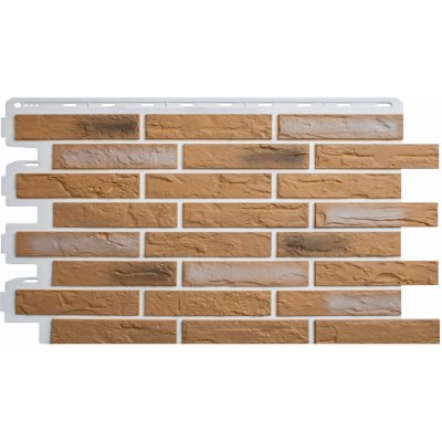 Купить Кирпич рижский 03  бежевый  0,4м2 Альта-Профиль фасадная панель