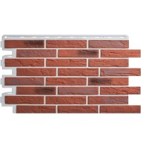 Кирпич рижский 04 терракотовый 0,4м2 Альта-Профиль фасадная панель