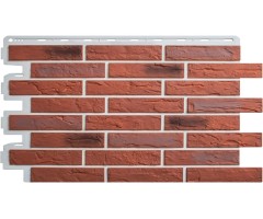 Кирпич рижский 04 терракотовый 0,4м2 Альта-Профиль фасадная панель