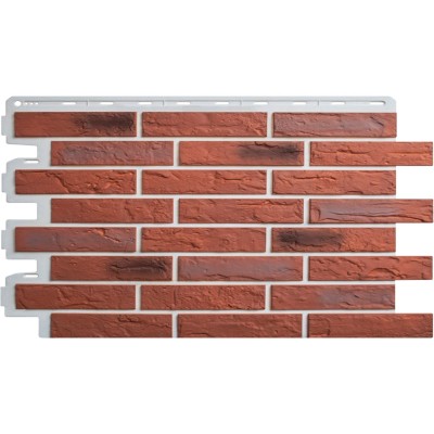 Купить Кирпич рижский 04 терракотовый 0,4м2 Альта-Профиль фасадная панель