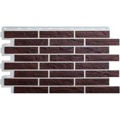 Купить Кирпич рижский 05  темно-коричневый 0,4м2 Альта-Профиль фасадная панель