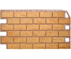Кирпич Желтый 0,46м2 Альта-Профиль фасадная панель