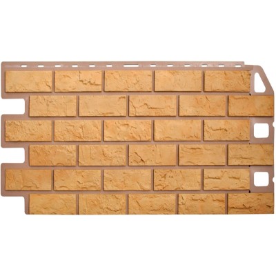 Купить Кирпич Желтый 0,46м2 Альта-Профиль фасадная панель