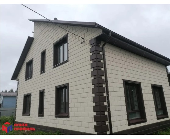 Неаполь ЭКО Кремовый  0,43м2  Альта-Профиль Под кирпич-1