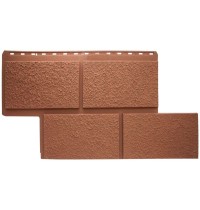 Неаполь ЭКО Терракотовый  0,43м2  Альта-Профиль фасадная панель