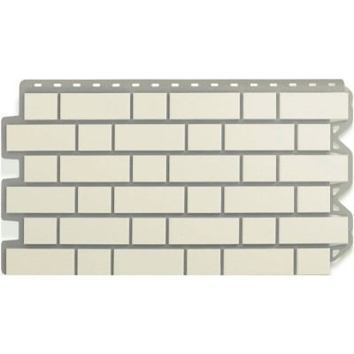 Купить Кирпич клинкерный Белый  0,48м2 Альта-Профиль фасадная панель