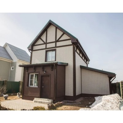 Купить Кирпич клинкерный Белый  0,48м2 Альта-Профиль фасадная панель