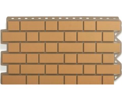 Кирпич клинкерный Бежевый  0,48м2 Альта-Профиль фасадная панель