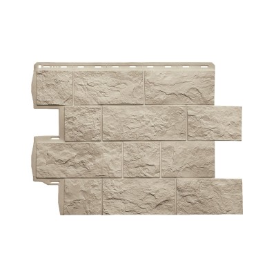 Купить Туф ЭКО Кремовый 0,38м2 Альта-Профиль фасадная панель