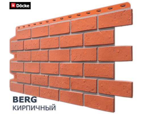 Купить Берг Кирпичный  0,44м2 Деке фасадная панель