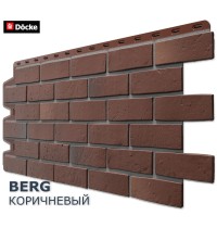 Берг Коричневый  0,44м2 Деке фасадная панель