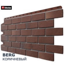 Берг Коричневый  0,44м2 Деке фасадная панель