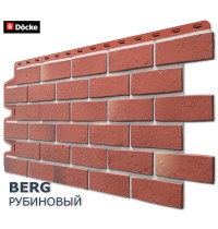 Берг Рубиновый  0,44м2 Деке фасадная панель