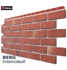 Берг Рубиновый  0,44м2 Деке фасадная панель