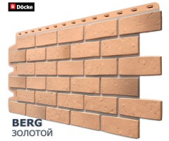 Берг Золотой  0,44м2 Деке фасадная панель