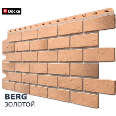 Купить Берг Золотой  0,44м2 Деке фасадная панель