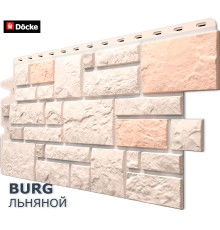 Бург Льняной  0,42м2 Деке фасадная панель