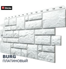 Бург Платиновый  0,42м2 Деке фасадная панель