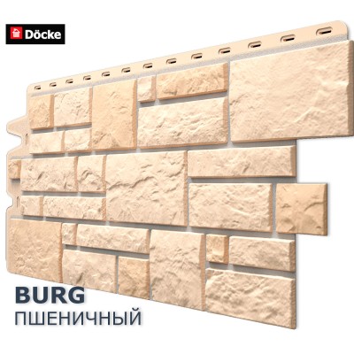 Купить Бург Пшеничный  0,42м2 Деке фасадная панель