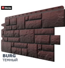 Бург Темный  0,42м2 Деке фасадная панель