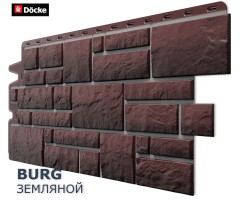 Бург Земляной  0,42м2 Деке фасадная панель