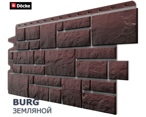 Купить Бург Земляной  0,42м2 Деке фасадная панель