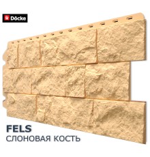 Фелс Слоновая кость 0,45м2 Деке фасадная панель