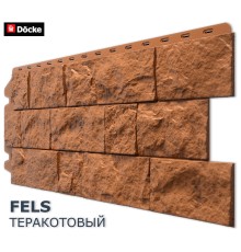 Фелс Терракотовый 0,45м2 Деке фасадная панель