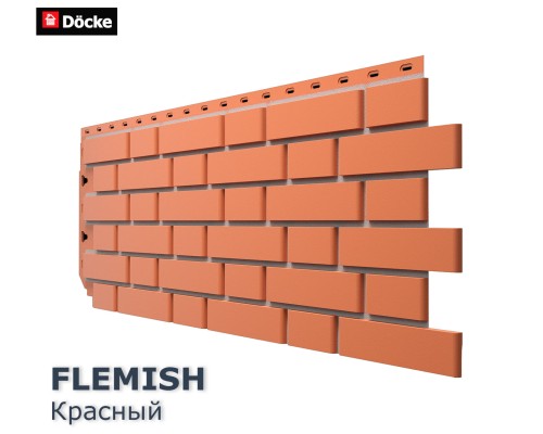 Купить Флемиш Красный 0,46м2 Деке фасадная панель