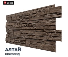 Алтай Шоколад 0,44м2 Деке фасадная панель