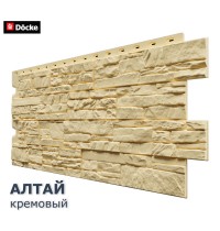 Алтай Кремовый  0,44м2 Деке фасадная панель