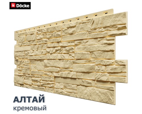 Купить Алтай Кремовый  0,44м2 Деке фасадная панель