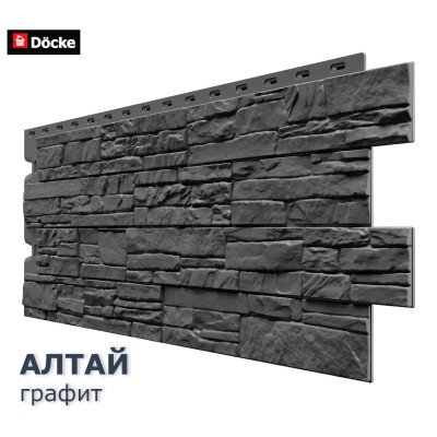 Купить Алтай Графит 0,44м2 Деке фасадная панель