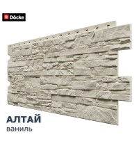 Алтай Ваниль 0,44м2 Деке фасадная панель