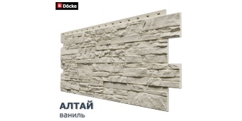 Алтай Ваниль 0,44м2 Деке фасадная панель