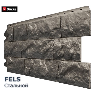 Купить Фелс Стальной 0,45м2 Деке фасадная панель
