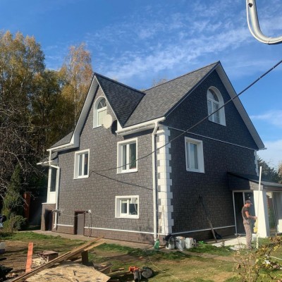 Купить Бург Темный  0,42м2 Деке фасадная панель