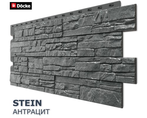 Купить Штейн Антрацит  0,44м2 Деке фасадная панель