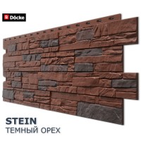 Штейн Темный орех 0,45м2 Деке фасадная панель фасадная панель