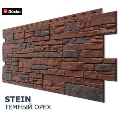 Купить Штейн Темный орех 0,45м2 Деке фасадная панель фасадная панель