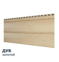 Дуб Кантри золотой  0,7м2 Ю-Пласт виниловый сайдинг