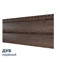Дуб Морёный  0,7м2 Ю-Пласт виниловый сайдинг