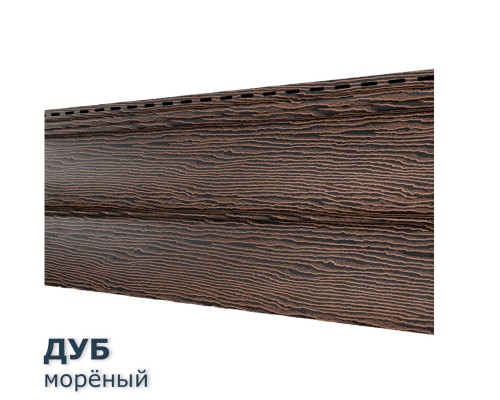 Купить Дуб Морёный  0,7м2 Ю-Пласт виниловый сайдинг