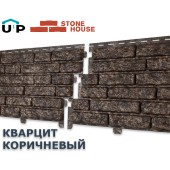 Кварцит Коричневый 0,45м2 Ю-Пласт Кварцит Коричневый 0,45м2 Ю-Пласт