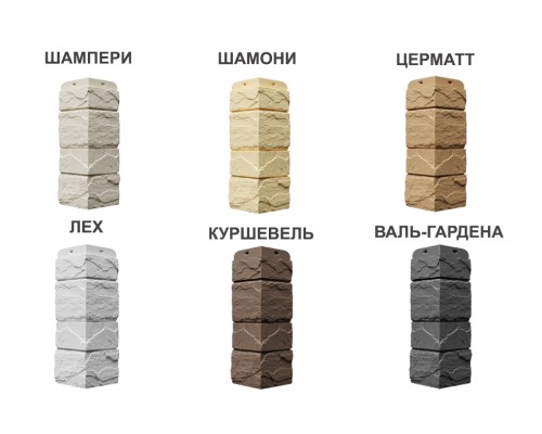 Купить Угол СЛАНЕЦ  для панелей Деке