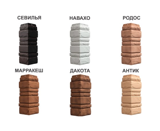 Угол ШТЕРН  для панелей Деке Углы к фасадным панелям  Деке