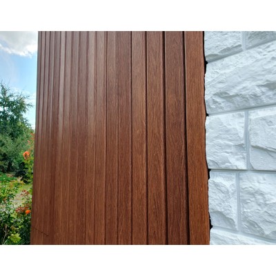 Купить Планкен Янтарный  0,72м2 Ю-Пласт виниловый сайдинг