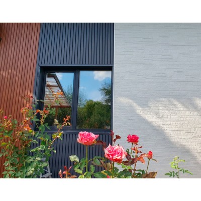 Купить Планкен Угольный 0,72м2 Ю-Пласт виниловый сайдинг