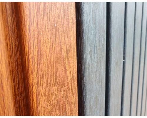 Купить Планкен Угольный 0,72м2 Ю-Пласт виниловый сайдинг