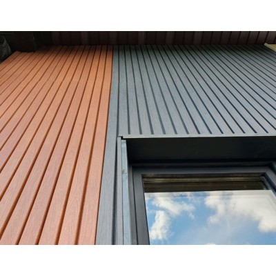 Купить Планкен Угольный 0,72м2 Ю-Пласт виниловый сайдинг